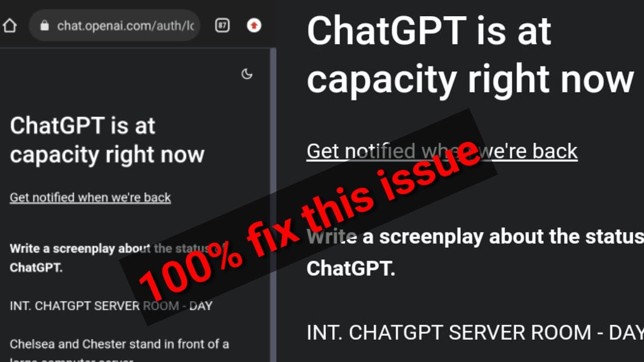 Is chatgpt down